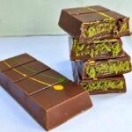 Ksana Choco Handmade Luxury Dubai Chocolate Bar, made of Belgian Milk Chocolate, 67% Pistachio Cream & Crunchy Kunafa (100 g - 5.6 cm x 12 cm - 1 Pack)